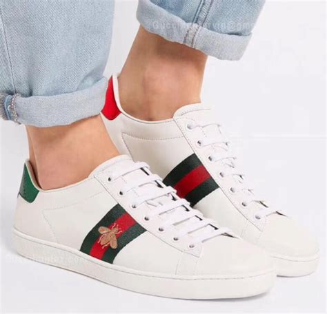 gucci ace embroidered shoe replica|knockoff gucci shoes.